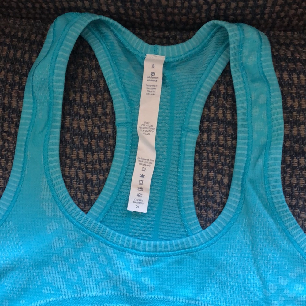 Lululemon Run Swiftly Tech Racerback Heathered Pe… - image 7